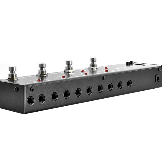 JOYO PXL 4 Effect Pedal Loop Controller Black - JOYO UK JOYO PXL 4 Effect Pedal Loop Controller Black - Pxl 4 Pedal Controller Black Order Pedal Controllers Direct