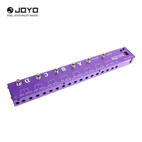 JOYO PXL 8 Loop Guitar Effects Pedal Loop Controller Purple