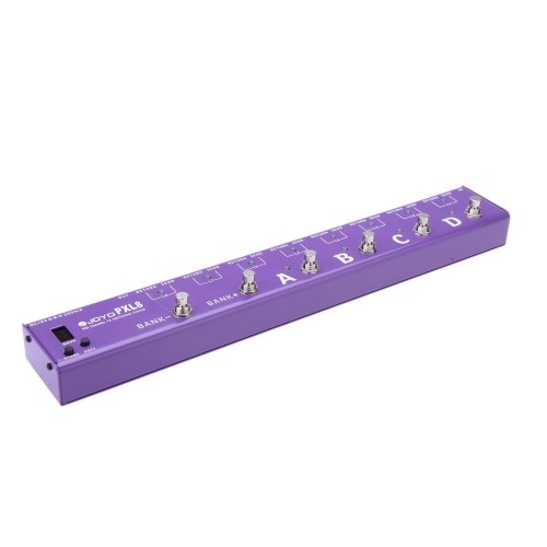 JOYO PXL 8 Loop Guitar Effects Pedal Loop Controller Purple  - Pxl 8  Pedal Controller Purple Order Pedal Controllers Direct 