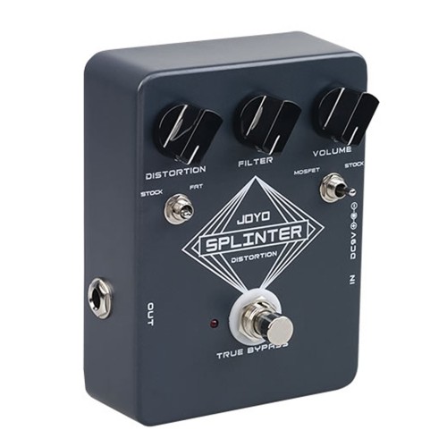 JOYO JF-21 Splinter Distortion Guitar Effect Pedal  - JOYO JF-21 Splinter Order Distortion Effects Direct 