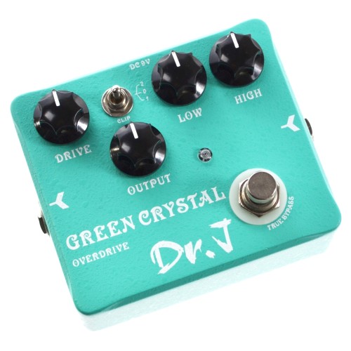 Dr.J D-50 Green Crystal Overdrive Guitar Effects Pedal