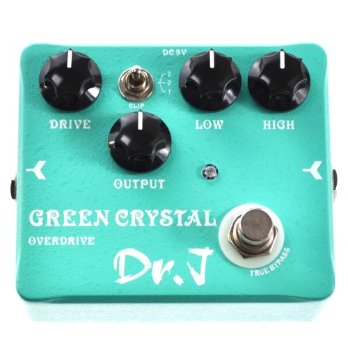 Dr.J D-50 Green Crystal Overdrive Guitar Effects Pedal