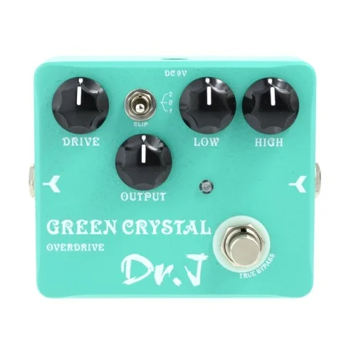 Dr.J D-50 Green Crystal Overdrive Guitar Effects Pedal