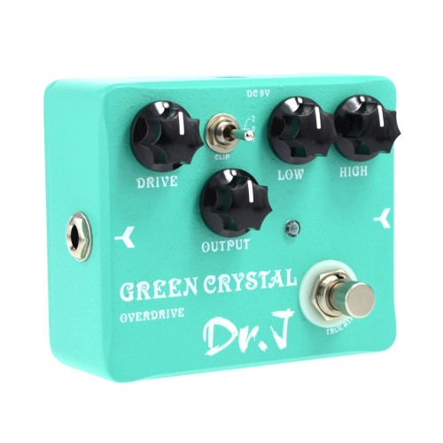 Dr.J D-50 Green Crystal Overdrive Guitar Effects Pedal