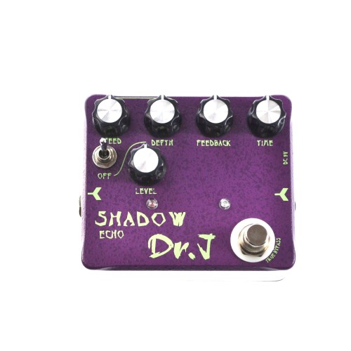 Dr.J D-54 Shadow Echo Guitar Effects Pedal  - Dr.J D-54 Shadow Echo Delay Vibrato Order Delay & Reverb Direct 