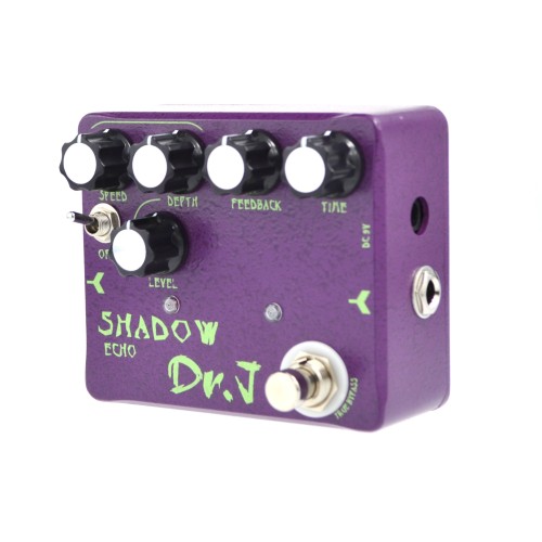 Dr.J D-54 Shadow Echo Guitar Effects Pedal  - Dr.J D-54 Shadow Echo Delay Vibrato Order Delay & Reverb Direct 