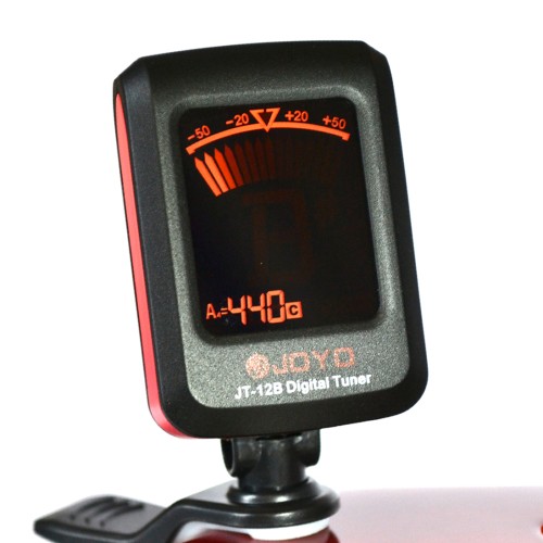 JOYO Guitar Tuner Digital Clip On For Guitar, Bass, Ukulele & Violin With Led Backlight Screen