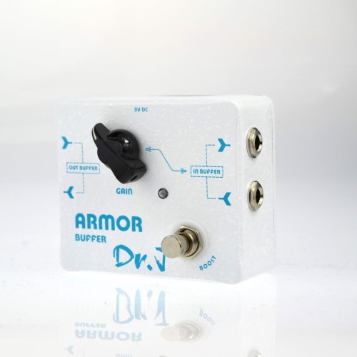 Dr.J D-57 Armor Buffer And Boost Guitar Effects Pedal  - Dr.J D57 Buffer Boost Pedal Order Bass Guitar Effects Direct 