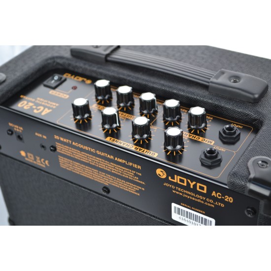 JOYO Ac-20 Acoustic Amplifier Aux Input 3 Dsp Effects Chorus Delay And Reverb  - Ac-20 Acoustic Amplifier Order Acoustic Amplifiers Direct 