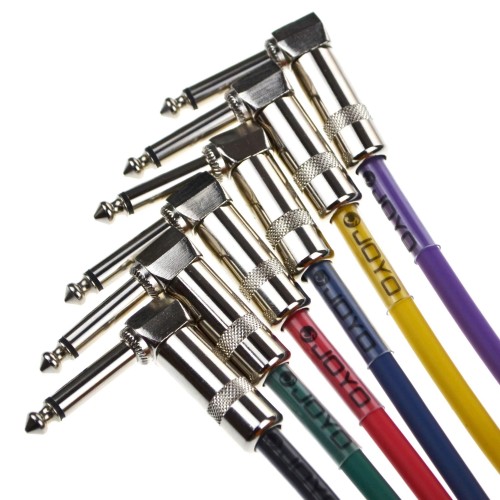 JOYO Cm-11 Short Guitar Patch Cable 13Cm (Pack Of 6)