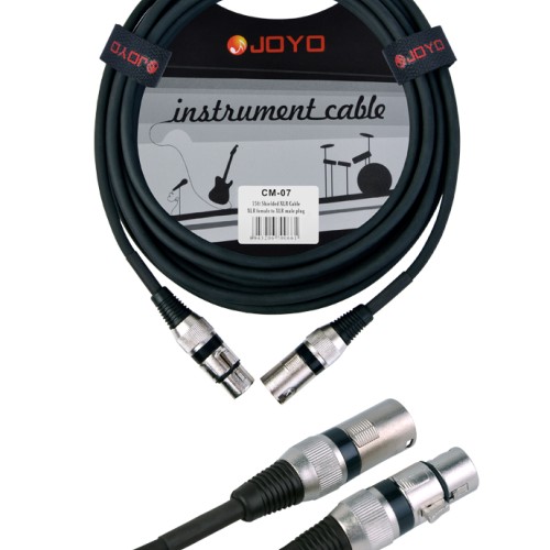 JOYO Cm-07 Xlr Female To Xlr Male Plug Shielded Xlr Cable, 15Ft Length  - Cm-07 Cable Order JOYO Accessories Direct 