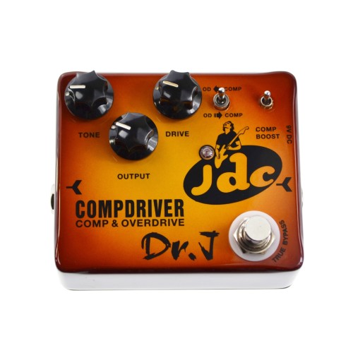 Dr.J JDC Compdriver Signature Guitar Effects Pedal  - Dr.J Jdc Overdrive Compressor Order Overdrive Effects Direct 