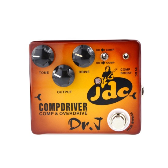 Dr.J JDC Compdriver Signature Guitar Effects Pedal  - Dr.J Jdc Overdrive Compressor Order Overdrive Effects Direct 