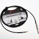 JOYO Cm-01 3.5 Mm Male To 6.3 Mm Male Plug Shielded Stereo Cable, 6  Length