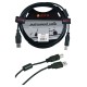 JOYO Cm-09 A To B Plug Shielded Usb Cable, 6Ft Length  - Cm-09 Patch Cable Order JOYO Accessories Direct 