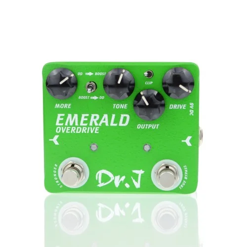 Dr.J D-60 Green Emerald Overdrive Mosfet Diode Guitar Effect Pedal Dr.J D-60 Green Emerald Overdrive Mosfet Diode Guitar Effect Pedal