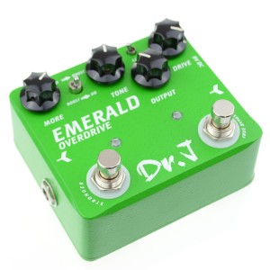 Dr.J D-60 Overdrive Pedal - Dr.J D-60 Green Emerald Overdrive Mosfet Diode Guitar Effect Pedal - JOYO Guitar Effect Pedal Series by JOYO