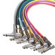 JOYO Cm-05 Guitar Patch Cable Shielded 36Cm (Pack Of 6)  - Cm-05 Patch Cable Order Guitar Patch Cables Direct 