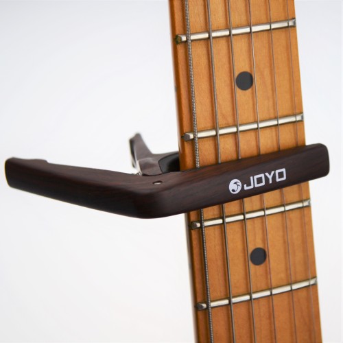 JOYO Guitar Quick Change Capo - Wooden Effect  - Jcp-01 Wooden Capo Order Guitar Capos Direct 