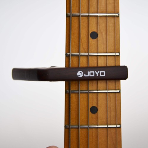 JOYO Guitar Quick Change Capo - Wooden Effect  - Jcp-01 Wooden Capo Order Guitar Capos Direct 