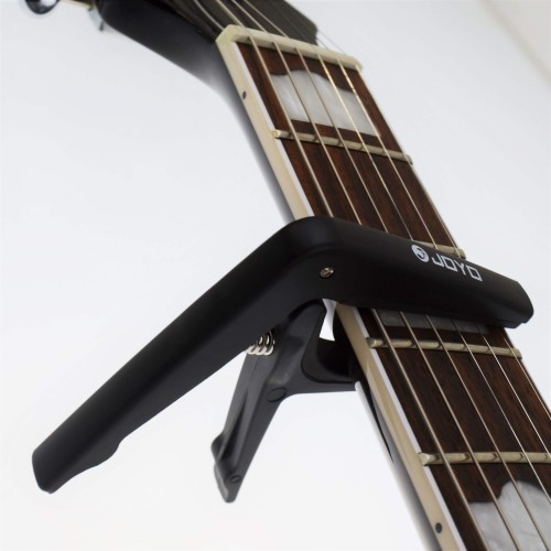 JOYO Guitar Quick Change Capo - Black  - Jcp-02 Black Capo Order Guitar Capos Direct 