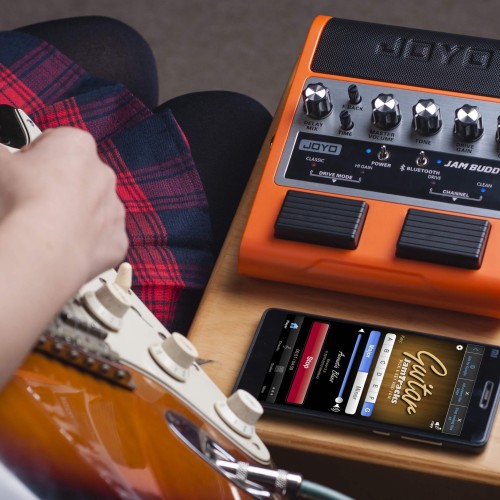 JOYO Jam Buddy Electric Guitar Practise Amp - Bluetooth - 2 Channel - Delay  - Jambuddy Practice Guitar Amplifier Order Combo Guitar Amplifiers Direct 