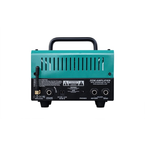 JOYO Atomic Bantamp Guitar Amp Head 20W 2 Channel Bluetooth Tube Hybrid - JOYO UK JOYO Atomic Bantamp Guitar Amp Head 20W 2 Channel Bluetooth Tube Hybrid - Joyo Atomic Bantamp Amplifier Order JOYO Bantamp - Head Amplifiers Direct