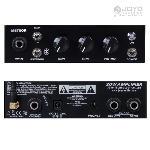 JOYO Meteor Bantamp Guitar Amp Head 20W Pre Amp Tube Hybrid  - Joyo Meteor Bantamp Amp Head Order JOYO Bantamp - Head Amplifiers Direct 