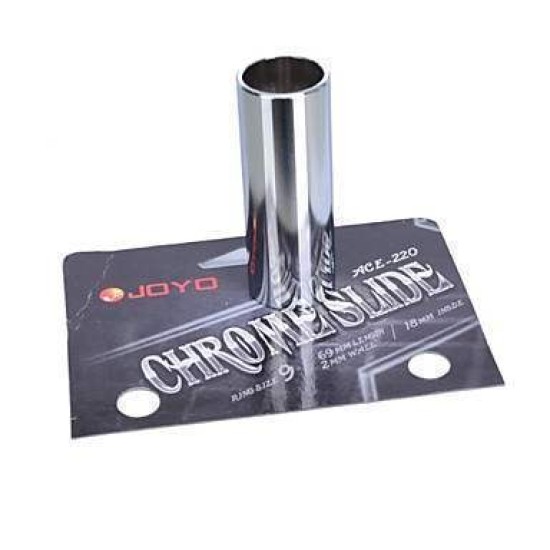 JOYO Ace-220 Chrome Guitar Slide - JOYO UK JOYO Ace-220 Chrome Guitar Slide - Ace-220 Guitar Slide Order Guitar Effect Accessories by JOYO - Power, Cables and more. Direct