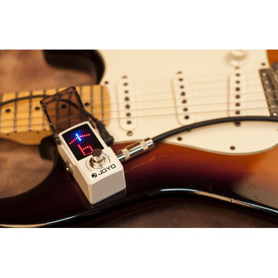 JOYO Jf-326 Irontune Chromatic Mini Pedal Tuner Guitar And Bass - JOYO UK JOYO Jf-326 Irontune Chromatic Mini Pedal Tuner Guitar And Bass - Jf-326 Pedal Tuner Order Guitar Tuner Pedals Direct