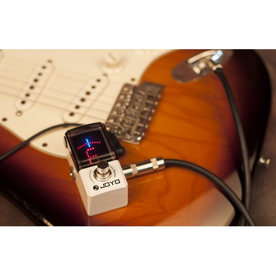 JOYO Jf-326 Irontune Chromatic Mini Pedal Tuner Guitar And Bass - JOYO UK JOYO Jf-326 Irontune Chromatic Mini Pedal Tuner Guitar And Bass - Jf-326 Pedal Tuner Order Guitar Tuner Pedals Direct