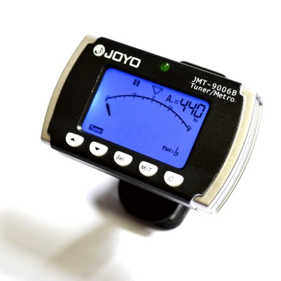 JOYO Jmt-9006B Backlit Metronome Tuner For Guitar, Bass And Violin  - Jmt-9006B Digital Metronome Order Guitar Effect Accessories by JOYO - Power, Cables and more. Direct 