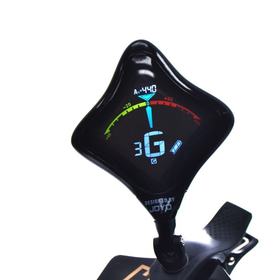 JOYO Cobra Tuner For Guitar, Bass, Violin, Ukulele C And Ukulele D With Usb Charging  - Jt-02 Cobra Guitar Tuner Order Guitar Effect Accessories by JOYO - Power, Cables and more. Direct 