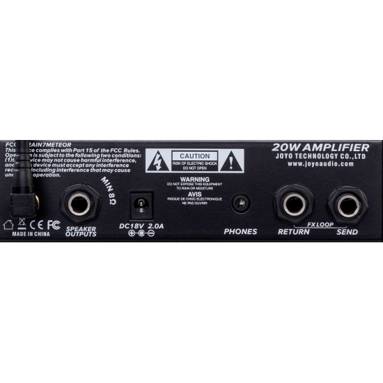 JOYO Vivo Bantamp Guitar Amp Head 20W Pre Amp Tube Hybrid - JOYO UK JOYO Vivo Bantamp Guitar Amp Head 20W Pre Amp Tube Hybrid - Vivo Bantamp Order JOYO Bantamp - Head Amplifiers Direct