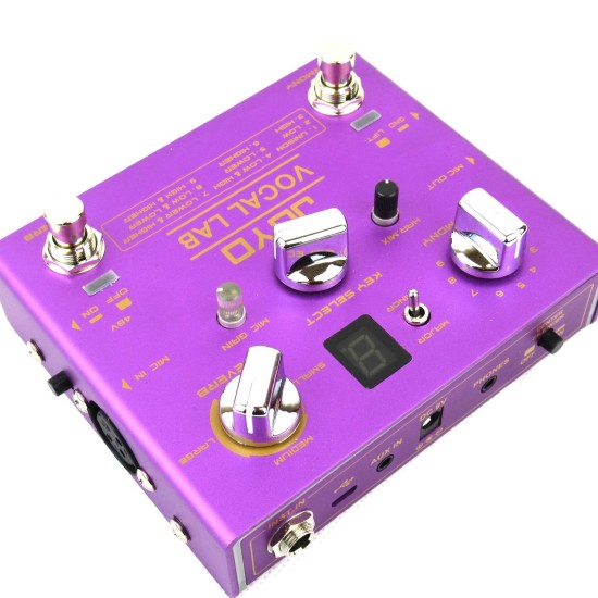 JOYO Vocal Lab - Harmoniser Effect Pedal R-16 - JOYO UK JOYO Vocal Lab - Harmoniser Effect Pedal R-16 - R-16 Vocal Lab Harmoniser Order Series 4 - Revolution Direct