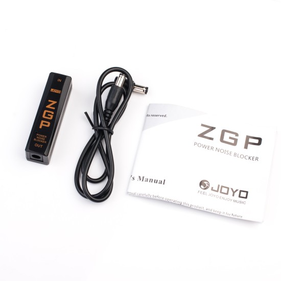 JOYO ZGP Guitar Effect Pedal Noise Filter - Isolated Output - JOYO UK JOYO ZGP Guitar Effect Pedal Noise Filter - Isolated Output - JP-06 Zgp Noise Filter Order Power Supplies Direct