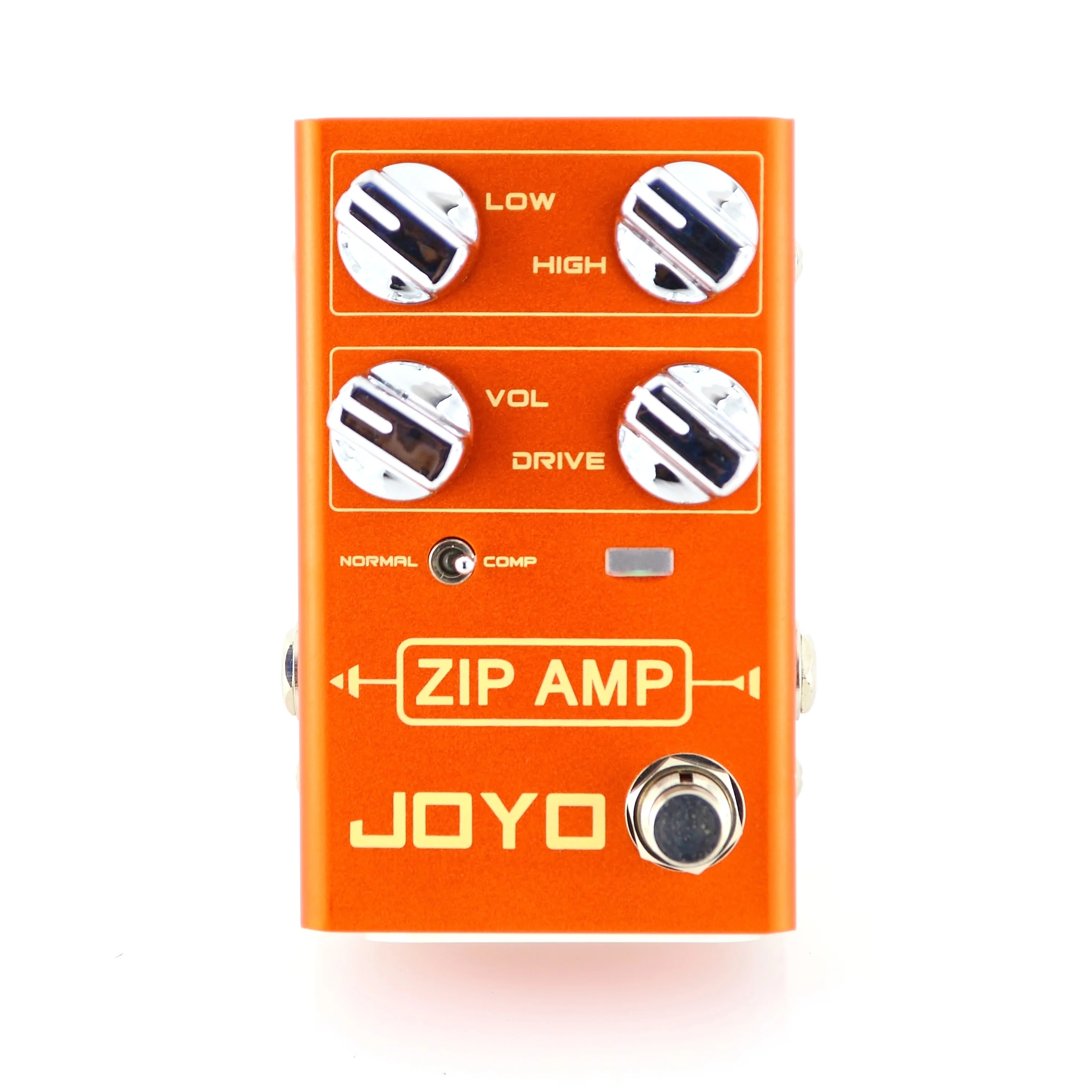 JOYO Zip Amp Overdrive Compression Guitar Effect Pedal - R-04 Revolution  Series