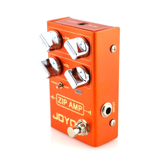 JOYO Zip Amp Overdrive Compression Guitar Effect Pedal - R-04 Revolution Series  - R-04 Zip Amp Overdrive Order Sustain & Retain Direct 