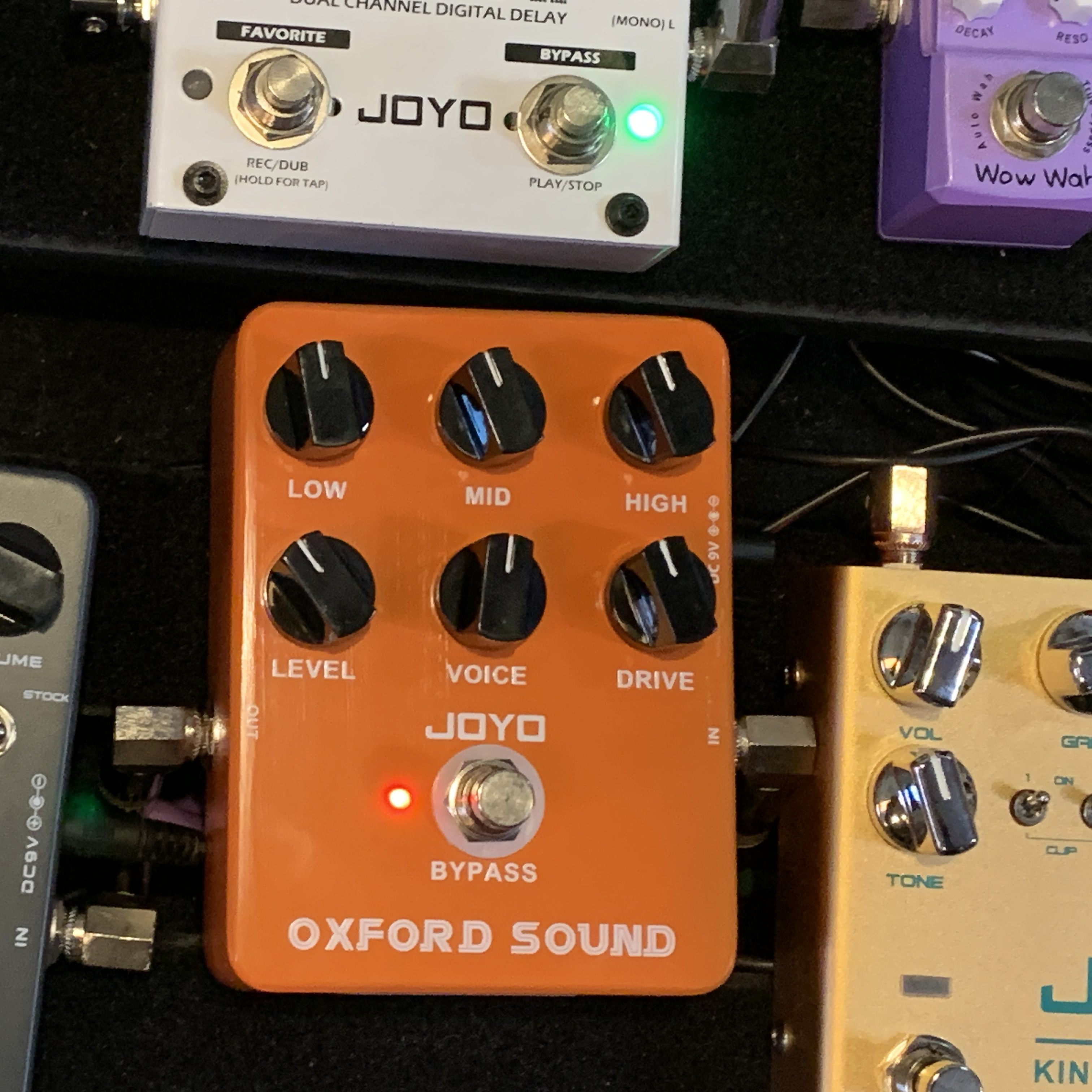 JF-22 JOYO Oxford - JOYO JF-22 Oxford Sound Guitar Effect Pedal - Amplifier Sim - Amplifier Simulation by JOYO